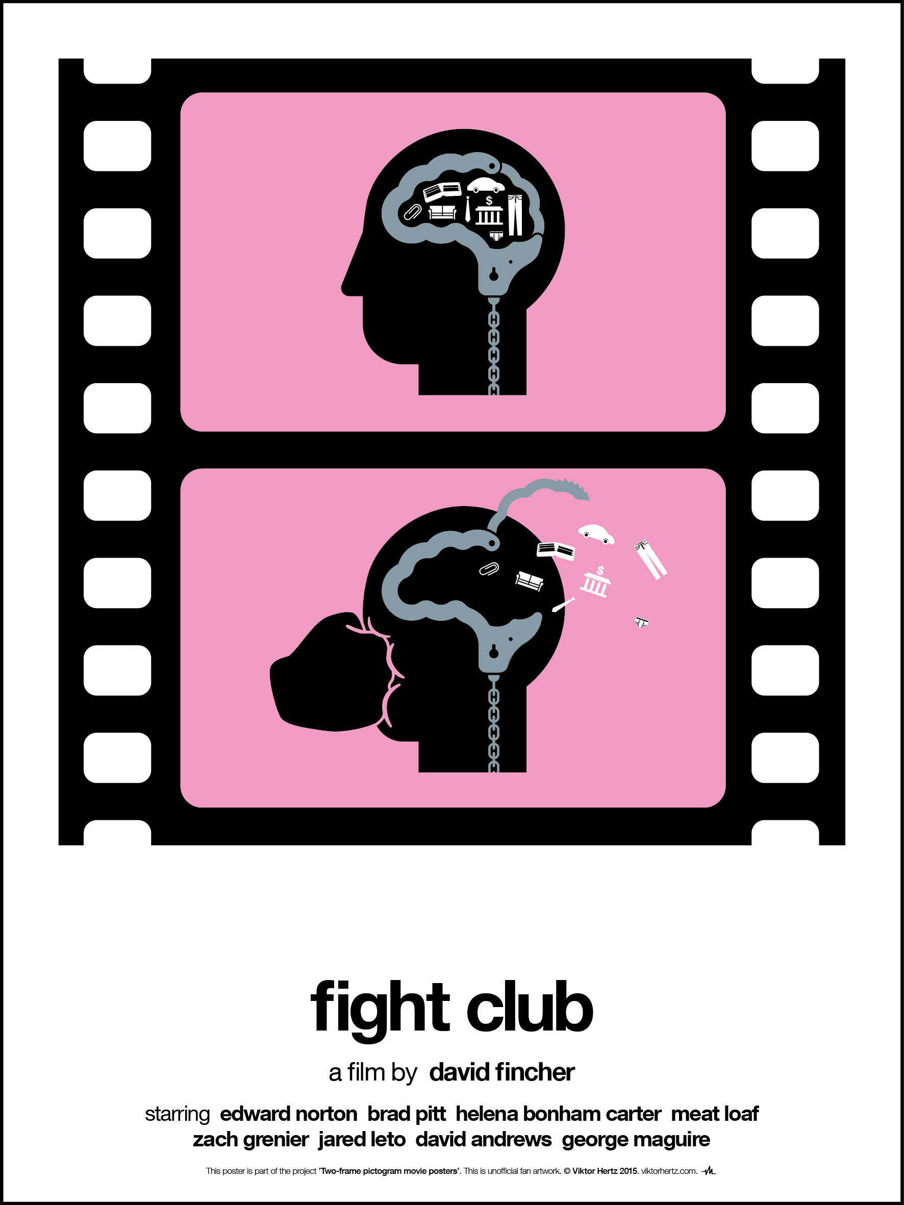 fight club polaroid poster  Fight club, Fight club poster, Fight